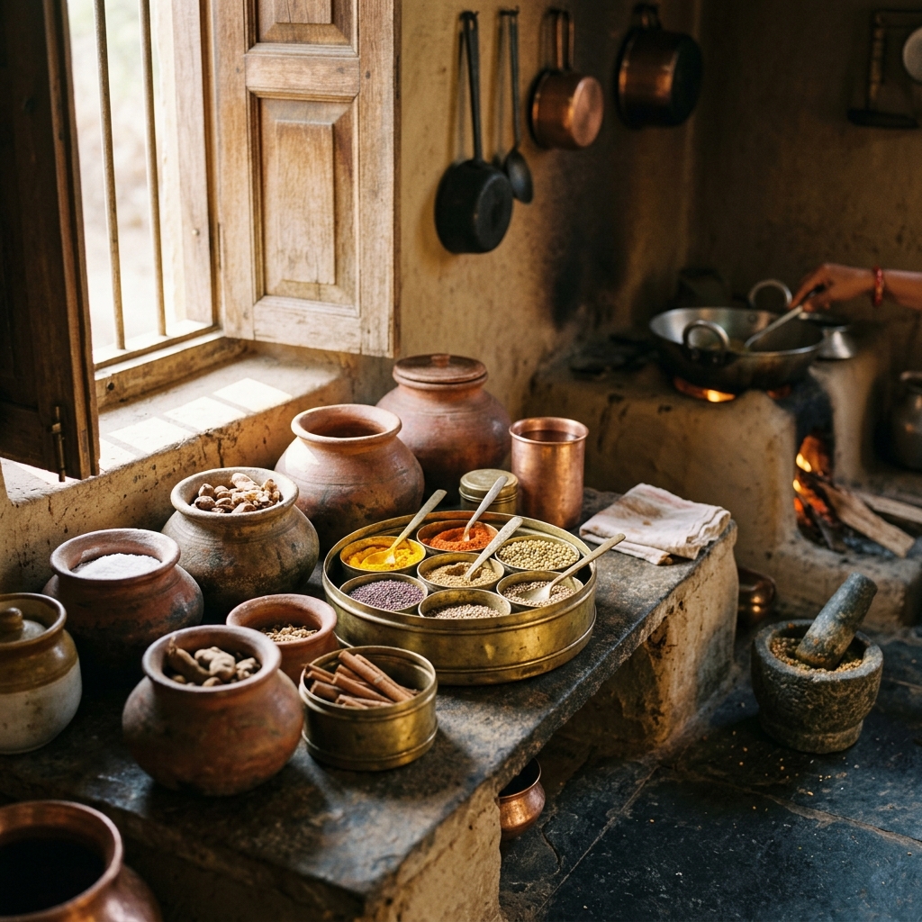 Nilkanth Heritage farm counter
