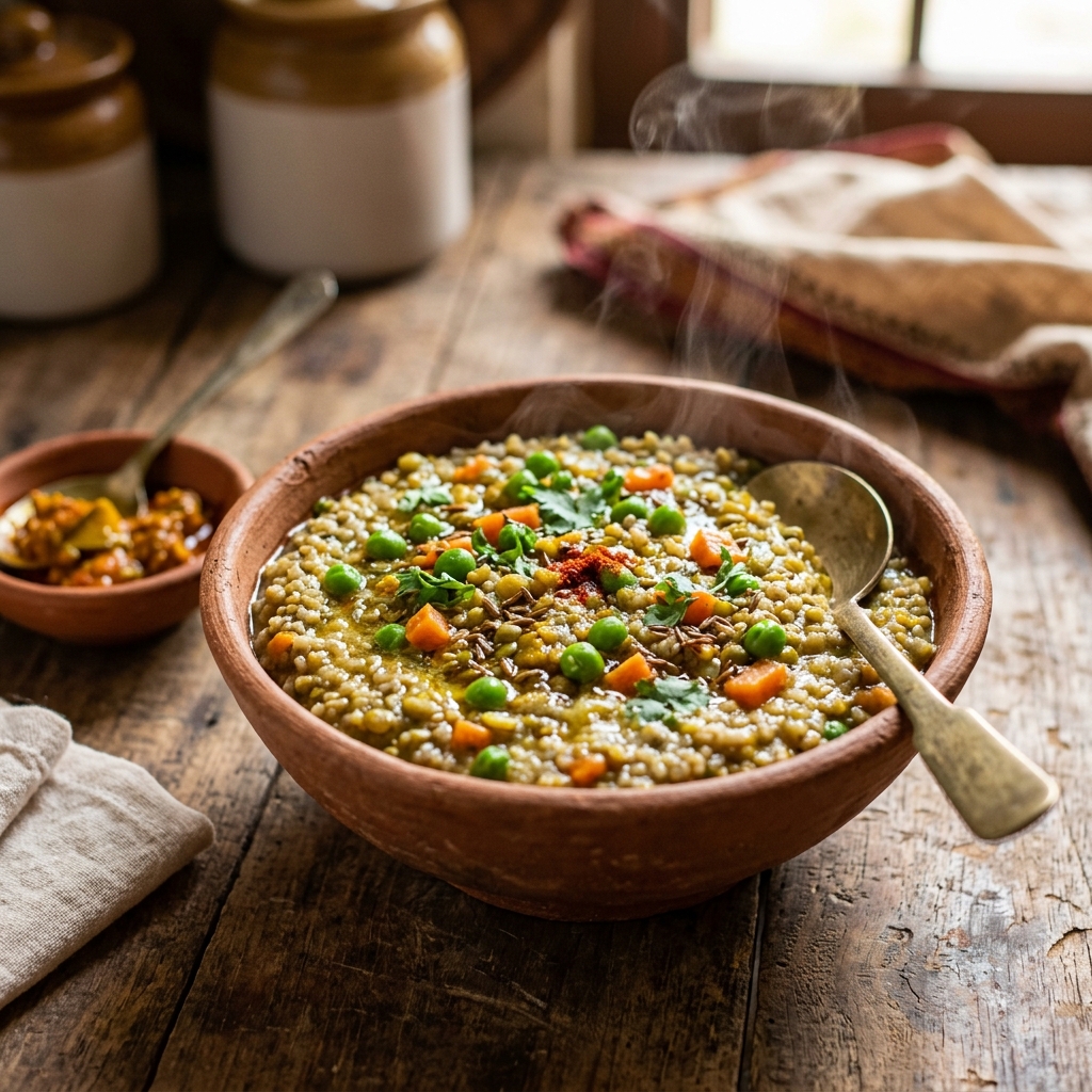 Traditional Bajra Khichdi